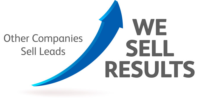 Other Companies Sell Leads - We Sell Results
