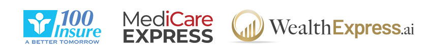 100Insure-MedicareExpress-WealthExpress-logo